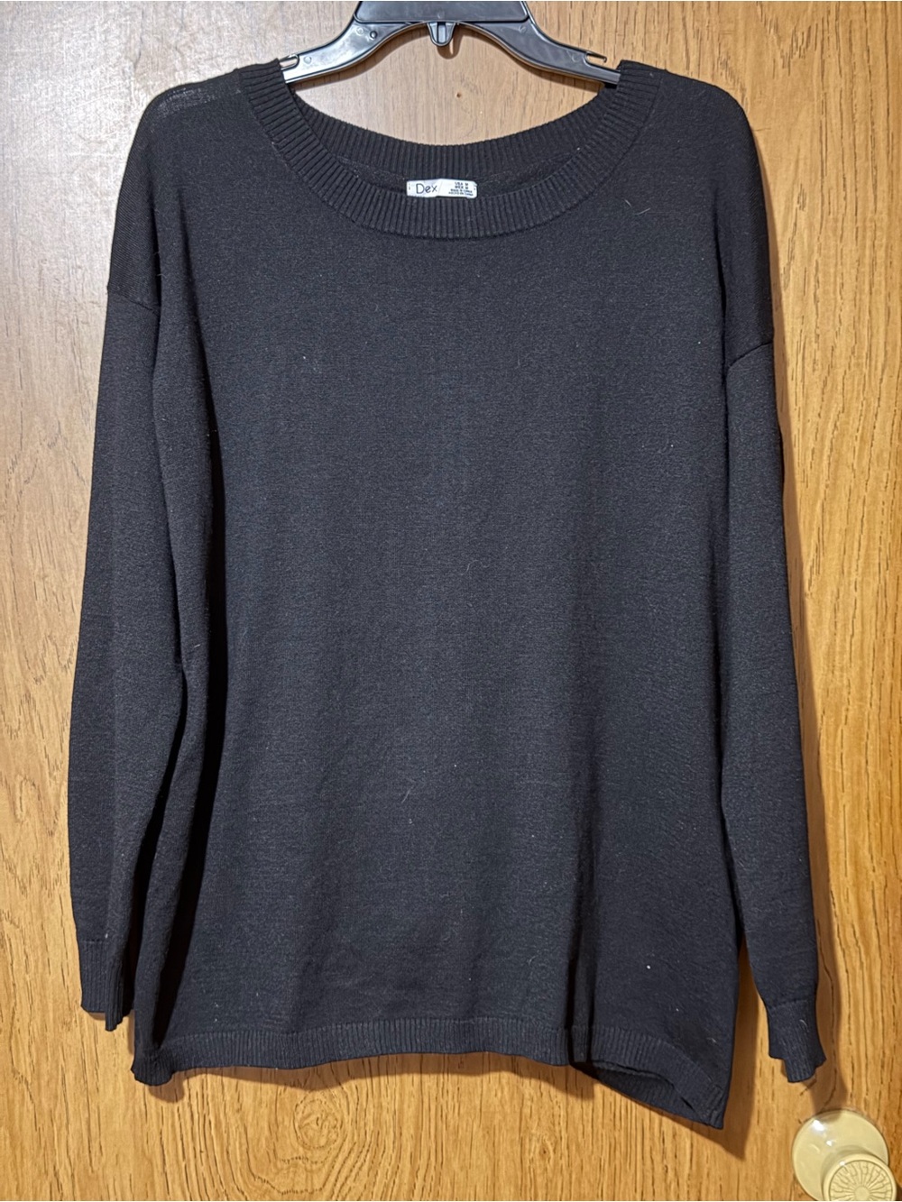 Dex Black Men's Crewneck Sweater